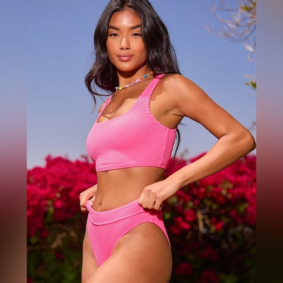 Billabong Scrunch Pink Bikini Set • PIP - Picture 7 of 16